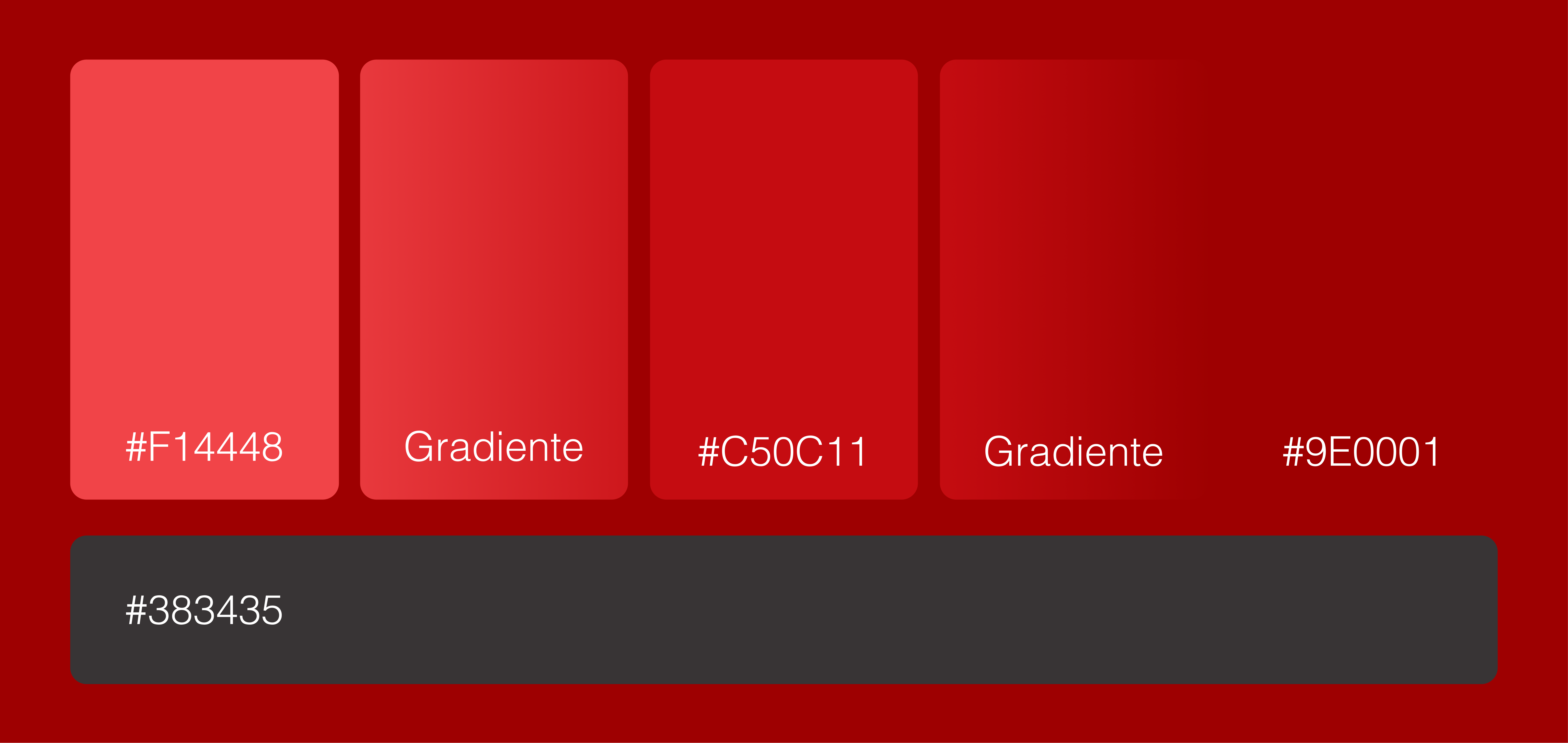 Blood Bank color palette