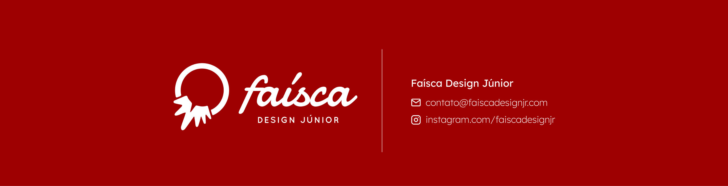 Faisca Design Junior — contato@faiscadesignjr.com